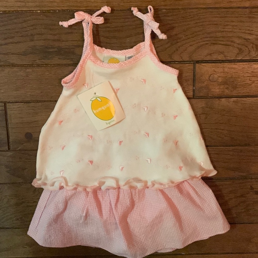 New 2pc top and skirt